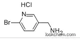 Molecular Structure of 857220-13-4 (C-(6-BROMO-PYRIDIN-3-YL)-METHYLAMINE HYDROCHLORIDE)